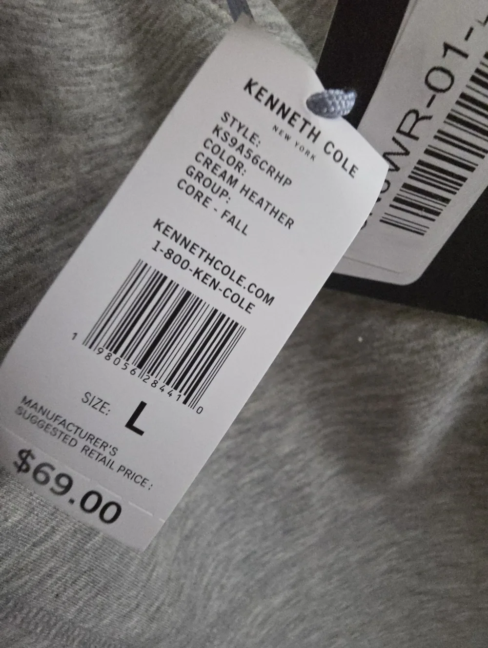Men's Kenneth Cole Shorts Large  Tech Jogger Scuba Shorts Gray